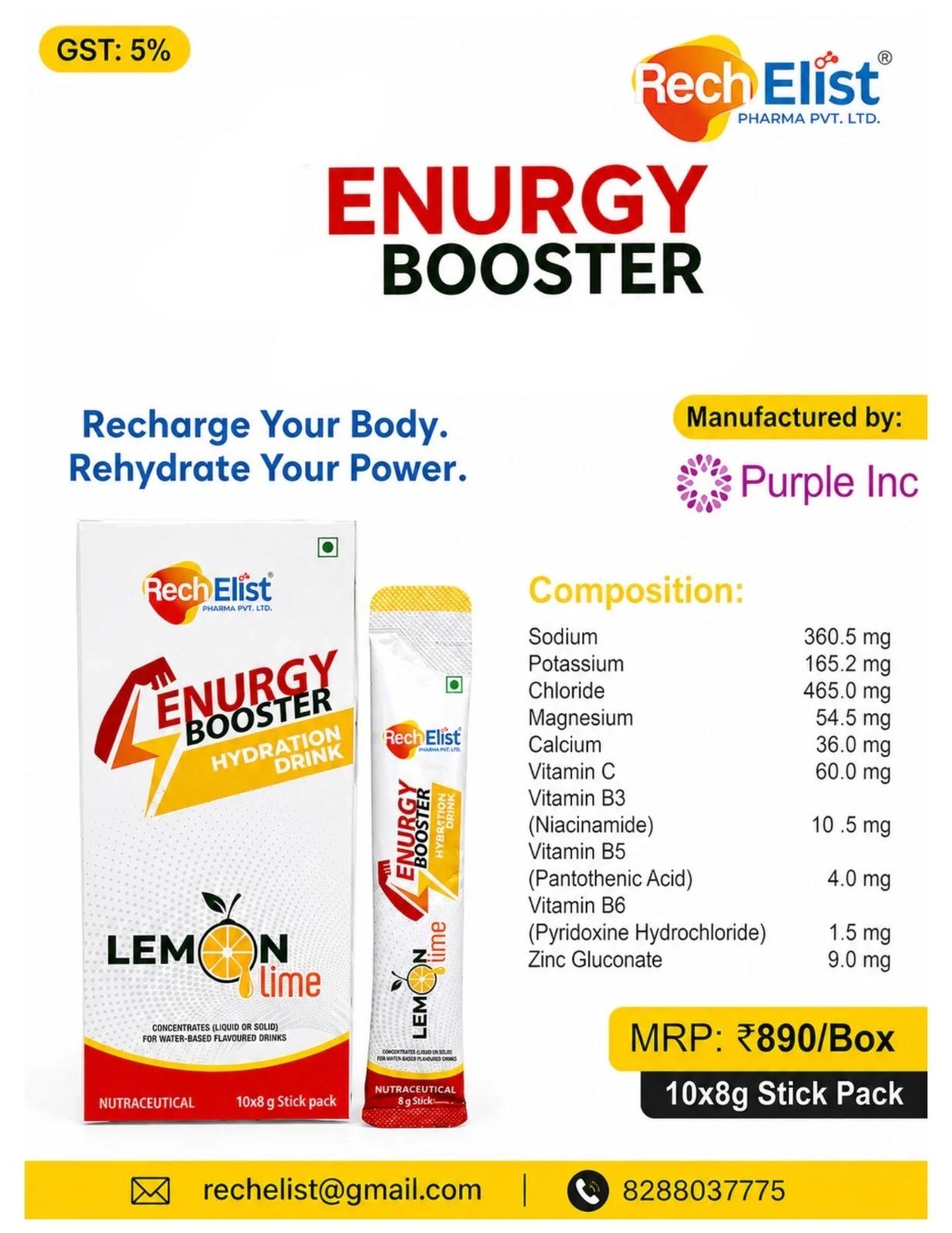 Energy Booster Hydration Drink