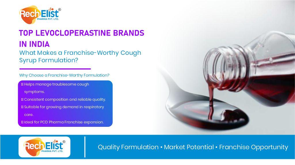 Top Levocloperastine Brands in India: What Makes a Franchise-Worthy Cough Syrup Formulation