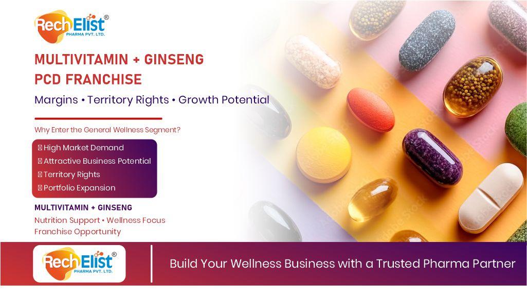 Multivitamin Ginseng PCD Franchise: Margins, Territory Rights & Growth in General Wellness Franchising