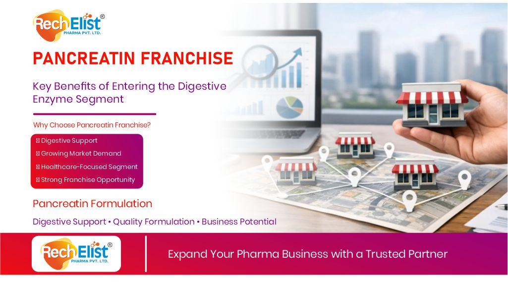 Pancreatin Franchise: Key Benefits of Entering the Digestive Enzyme Supplement Segment